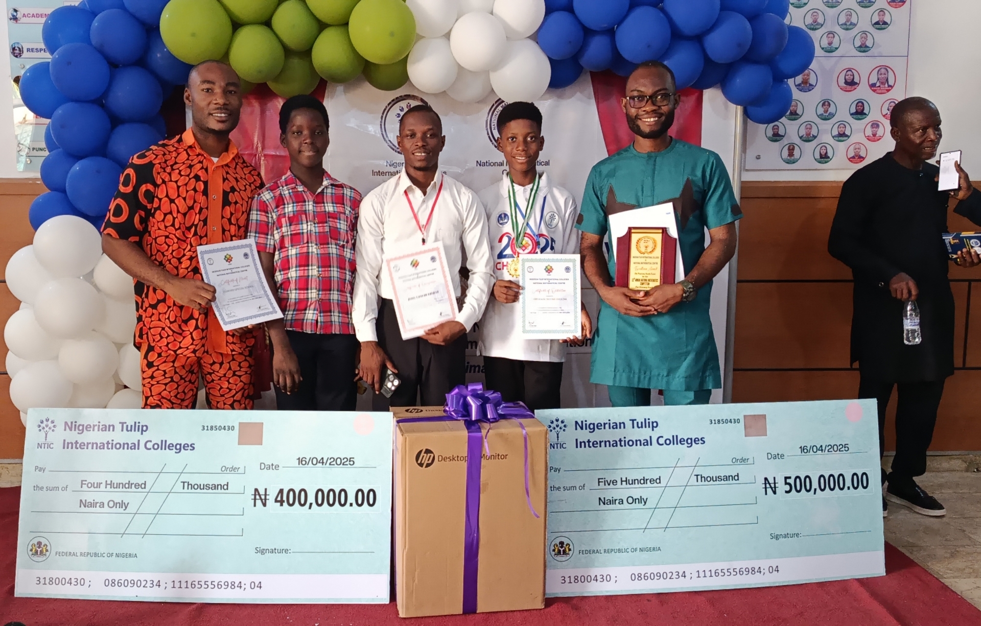 School Team Wins National Secondary Schools Athletics Championship